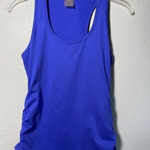 Calia Carrie Underwood Purple Racerback Tank XS Ruched Athletic Workout Top